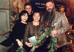 K.T. s opern� p�vkyn� Michiyo Keiko (Praha - Trojsk� z�mek)